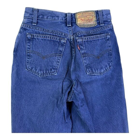 VTG Levis 501 USA (13501-0698) Button Fly Women's Jeans Tapered Size 3S 3 S - Picture 5 of 13